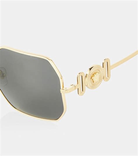 versace octagon sunglasses|versace sunglasses clearance.